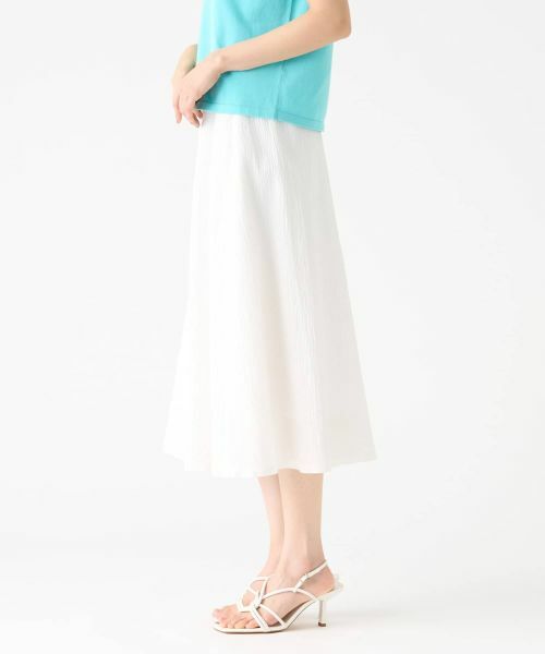 LANVIN COLLECTION / ランバン コレクション ロング・マキシ丈スカート | サッカーストレッチスカート | 詳細7