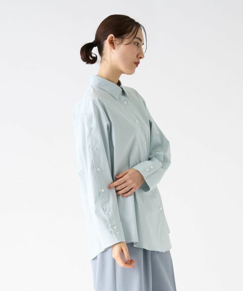 LANVIN COLLECTION / ランバン コレクション シャツ・ブラウス | スリットスリーブシャツブラウス | 詳細11