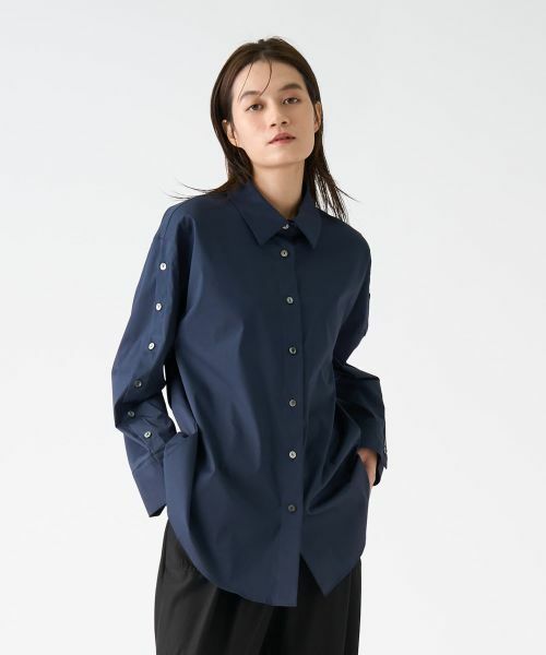 LANVIN COLLECTION / ランバン コレクション シャツ・ブラウス | スリットスリーブシャツブラウス | 詳細13