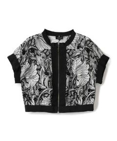 LANVIN COLLECTION / ランバン コレクション シャツ・ブラウス | エンブロイダリージップアップブラウス