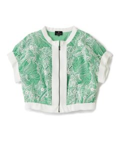 LANVIN COLLECTION / ランバン コレクション シャツ・ブラウス | エンブロイダリージップアップブラウス