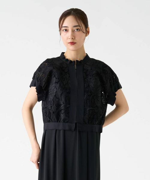 LANVIN COLLECTION / ランバン コレクション シャツ・ブラウス | エンブロイダリージップアップブラウス | 詳細19