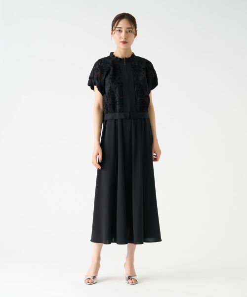 LANVIN COLLECTION / ランバン コレクション シャツ・ブラウス | エンブロイダリージップアップブラウス | 詳細20