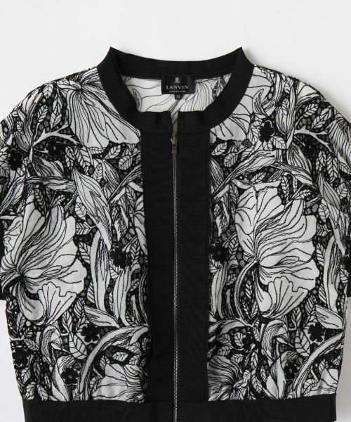 LANVIN COLLECTION / ランバン コレクション シャツ・ブラウス | エンブロイダリージップアップブラウス | 詳細23