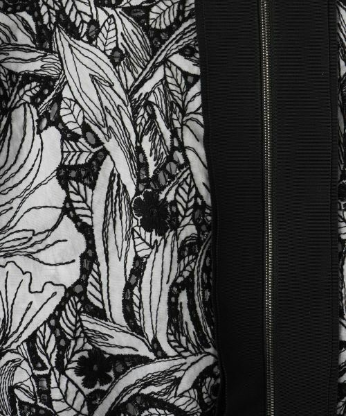 LANVIN COLLECTION / ランバン コレクション シャツ・ブラウス | エンブロイダリージップアップブラウス | 詳細24