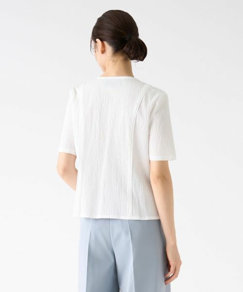 LANVIN COLLECTION / ランバン コレクション シャツ・ブラウス | サッカーストレッチブラウス | 詳細10