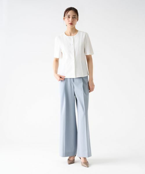 LANVIN COLLECTION / ランバン コレクション シャツ・ブラウス | サッカーストレッチブラウス | 詳細12