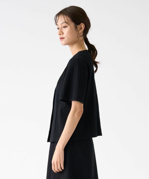 LANVIN COLLECTION / ランバン コレクション シャツ・ブラウス | サッカーストレッチブラウス | 詳細2