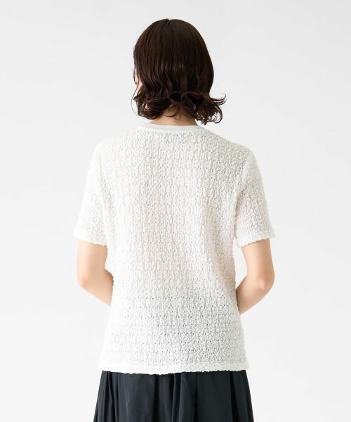 LANVIN COLLECTION / ランバン コレクション カットソー | ラッセルレースロゴカットソー | 詳細10