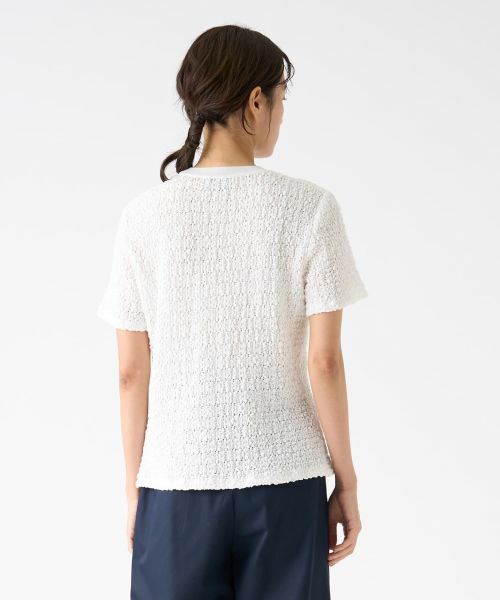 LANVIN COLLECTION / ランバン コレクション カットソー | ラッセルレースロゴカットソー | 詳細3