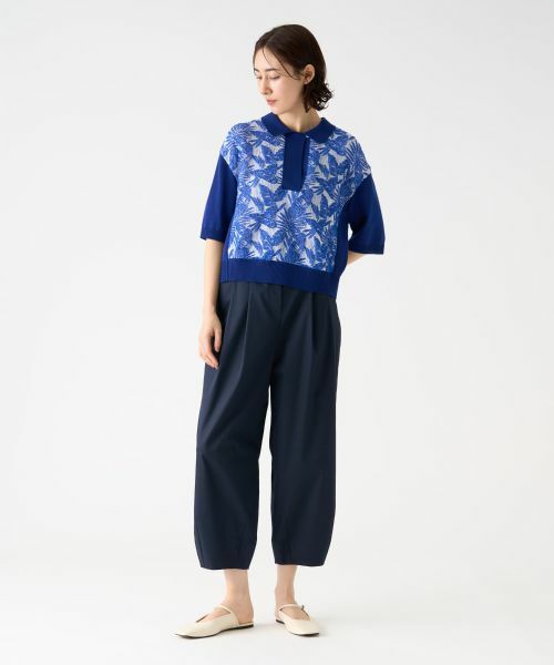 LANVIN COLLECTION / ランバン コレクション カットソー | フクレジャカードスキッパーシャツ | 詳細6