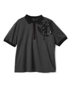 LANVIN COLLECTION / ランバン コレクション カットソー | フラワー刺繍トップス