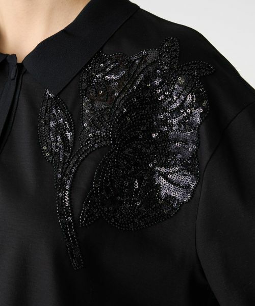 LANVIN COLLECTION / ランバン コレクション カットソー | フラワー刺繍トップス | 詳細14