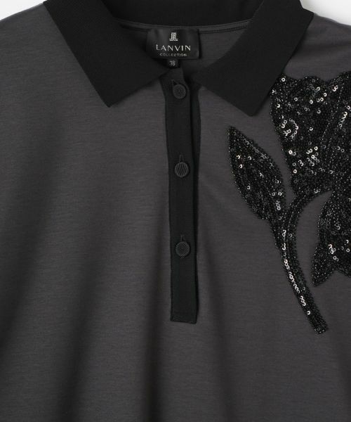 LANVIN COLLECTION / ランバン コレクション カットソー | フラワー刺繍トップス | 詳細19