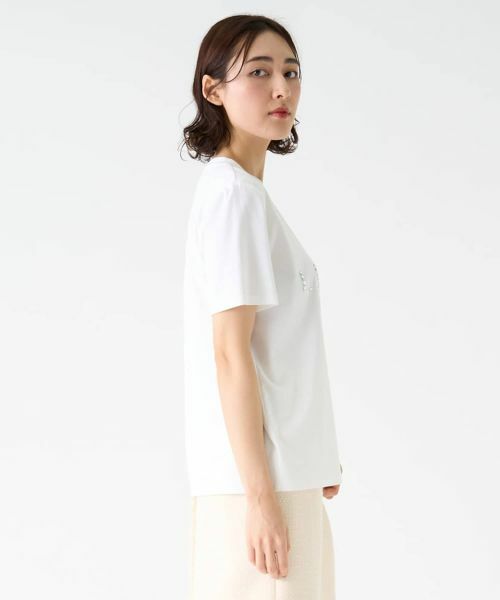 LANVIN COLLECTION / ランバン コレクション カットソー | ロゴビジューカットソー | 詳細4