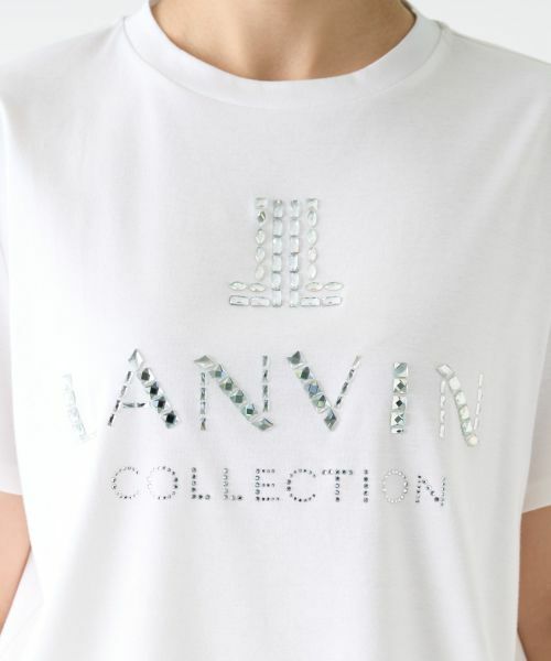LANVIN COLLECTION / ランバン コレクション カットソー | ロゴビジューカットソー | 詳細7