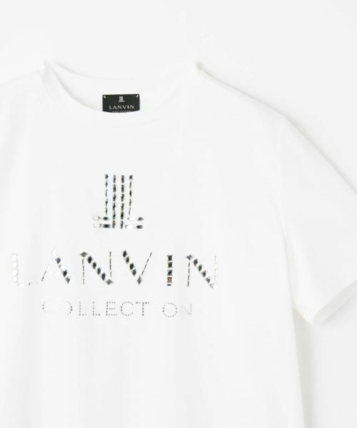 LANVIN COLLECTION / ランバン コレクション カットソー | ロゴビジューカットソー | 詳細9