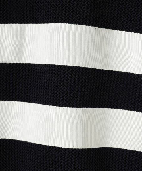 LANVIN COLLECTION / ランバン コレクション ニット・セーター | メッシュボーダーニット | 詳細19