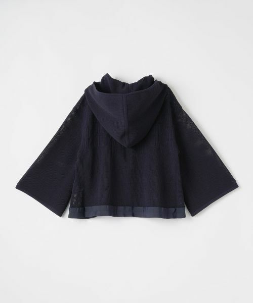 LANVIN COLLECTION / ランバン コレクション ニット・セーター | メッシュロゴパーカー | 詳細16