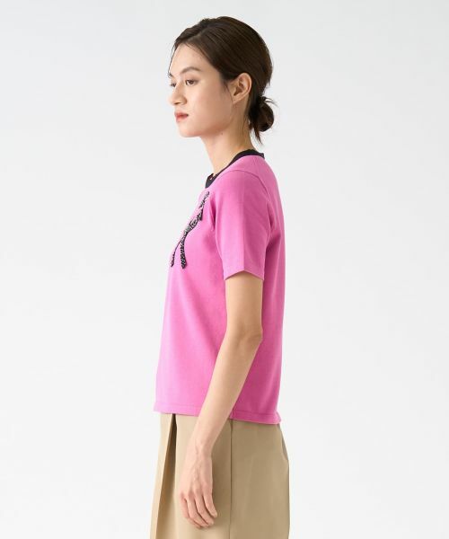 LANVIN COLLECTION / ランバン コレクション ニット・セーター | リボンモチーフパイピングニット | 詳細15