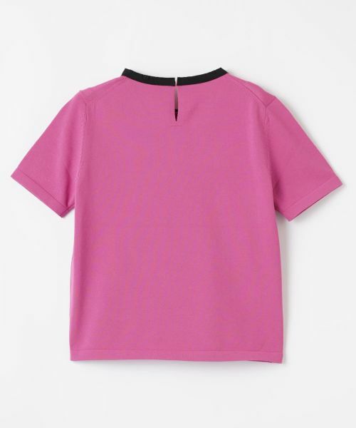 LANVIN COLLECTION / ランバン コレクション ニット・セーター | リボンモチーフパイピングニット | 詳細21