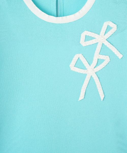 LANVIN COLLECTION / ランバン コレクション ニット・セーター | リボンモチーフパイピングニット | 詳細24