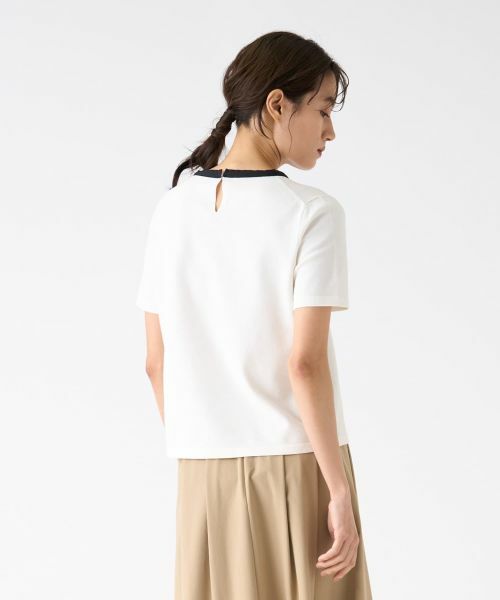 LANVIN COLLECTION / ランバン コレクション ニット・セーター | リボンモチーフパイピングニット | 詳細3