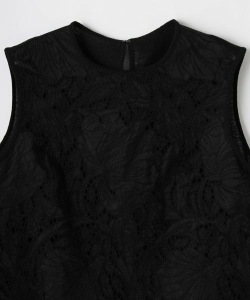 LANVIN COLLECTION / ランバン コレクション ニット・セーター | エンブロイダリードッキングニット | 詳細16