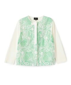 LANVIN COLLECTION / ランバン コレクション ニット・セーター | エンブロイダリードッキングカーディガン