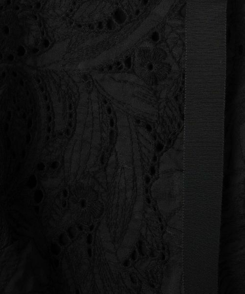 LANVIN COLLECTION / ランバン コレクション ニット・セーター | エンブロイダリードッキングカーディガン | 詳細11