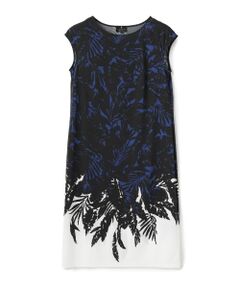 LANVIN COLLECTION / ランバン コレクション ドレス | リーフプリントワンピース