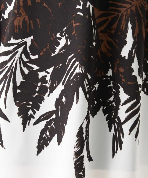 LANVIN COLLECTION / ランバン コレクション ドレス | リーフプリントワンピース | 詳細6