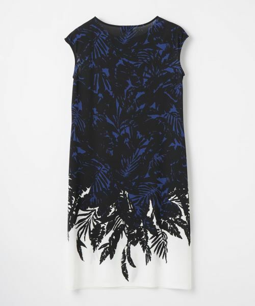 LANVIN COLLECTION / ランバン コレクション ドレス | リーフプリントワンピース | 詳細7