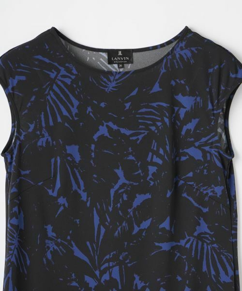 LANVIN COLLECTION / ランバン コレクション ドレス | リーフプリントワンピース | 詳細8