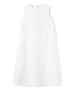 LANVIN COLLECTION / ランバン コレクション ドレス | リボンレリーフジャガードワンピース