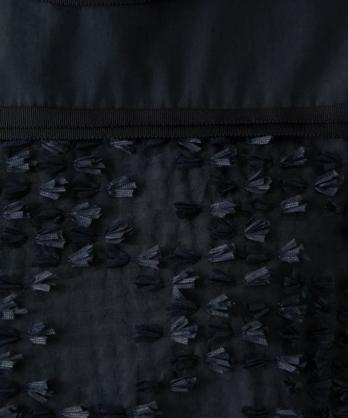 LANVIN COLLECTION / ランバン コレクション ドレス | リボンレリーフジャガードワンピース | 詳細6