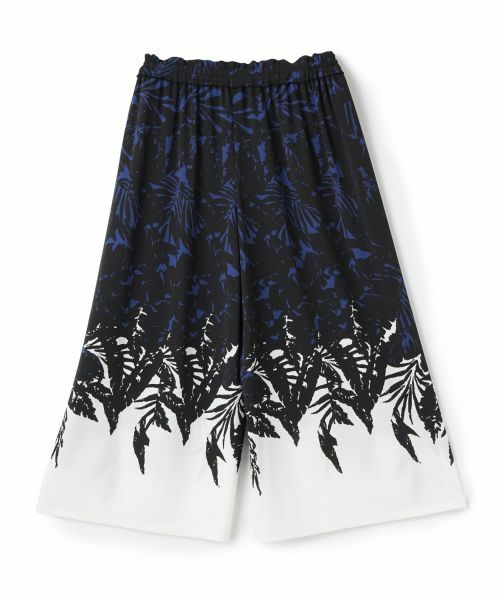 LANVIN COLLECTION / ランバン コレクション その他パンツ | リーフプリントパンツ | 詳細13
