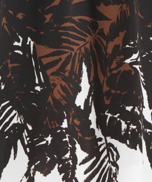 LANVIN COLLECTION / ランバン コレクション その他パンツ | リーフプリントパンツ | 詳細16