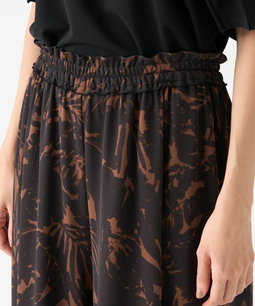 LANVIN COLLECTION / ランバン コレクション その他パンツ | リーフプリントパンツ | 詳細7