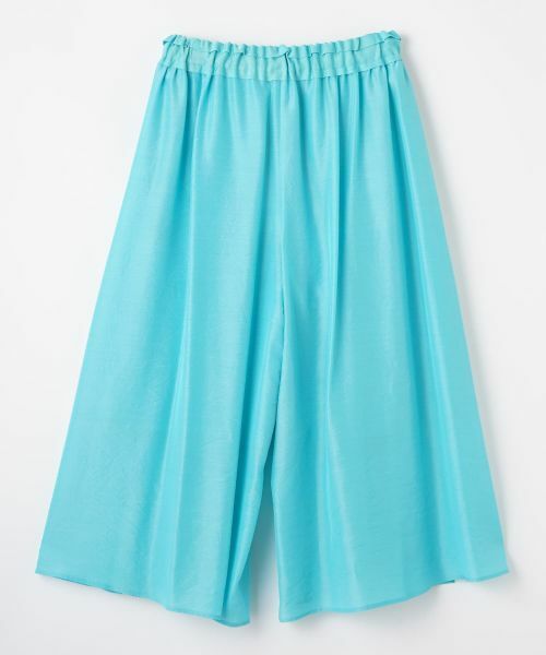 LANVIN COLLECTION / ランバン コレクション その他パンツ | キュプラシルクワイドパンツ | 詳細12