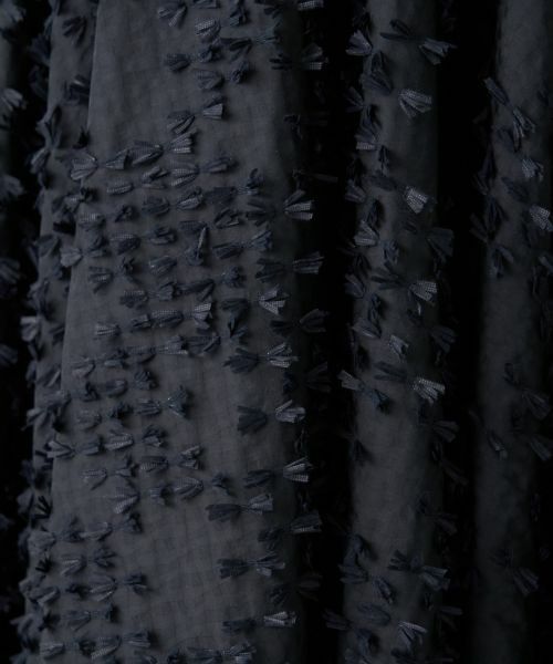 LANVIN COLLECTION / ランバン コレクション ロング・マキシ丈スカート | リボンレリーフジャガードスカート | 詳細7