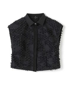 LANVIN COLLECTION / ランバン コレクション シャツ・ブラウス | リボンレリーフジャガードブラウス