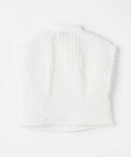 LANVIN COLLECTION / ランバン コレクション シャツ・ブラウス | リボンレリーフジャガードブラウス | 詳細14