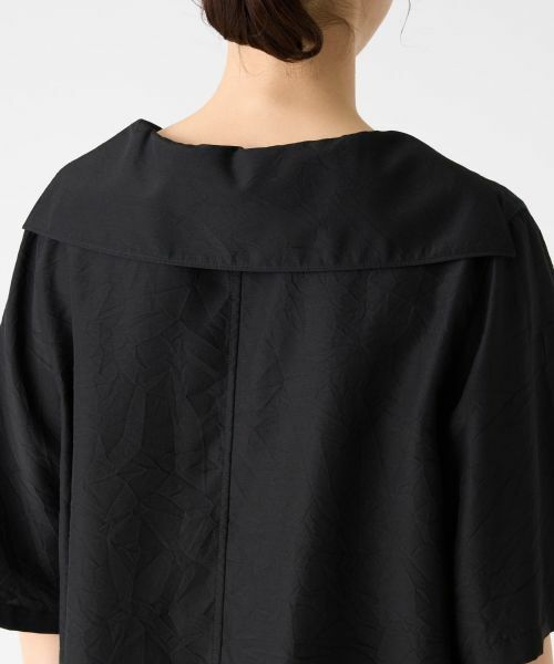 LANVIN COLLECTION / ランバン コレクション シャツ・ブラウス | キュプラシルクセーラーカラーブラウス | 詳細16