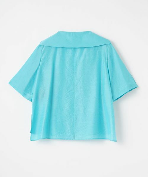 LANVIN COLLECTION / ランバン コレクション シャツ・ブラウス | キュプラシルクセーラーカラーブラウス | 詳細19