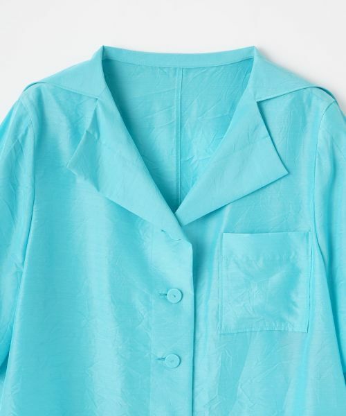 LANVIN COLLECTION / ランバン コレクション シャツ・ブラウス | キュプラシルクセーラーカラーブラウス | 詳細20