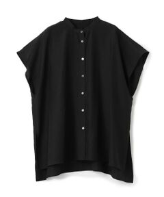 LANVIN COLLECTION / ランバン コレクション シャツ・ブラウス | キュプラシルクスタンドカラーブラウス