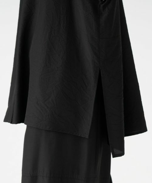 LANVIN COLLECTION / ランバン コレクション シャツ・ブラウス | キュプラシルクスタンドカラーブラウス | 詳細7