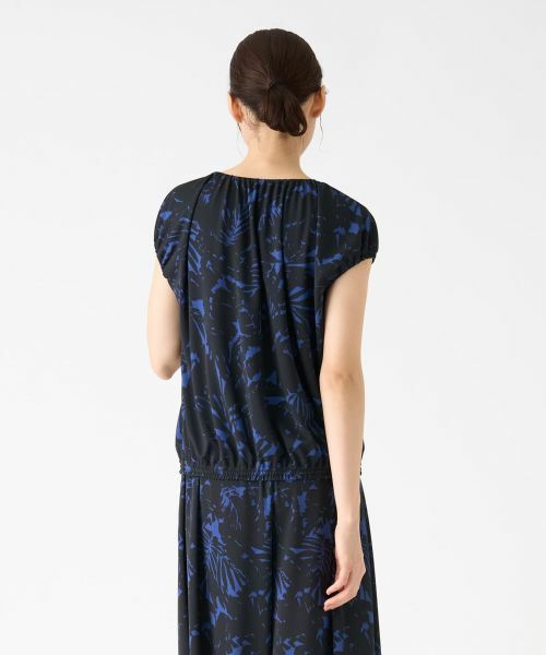 LANVIN COLLECTION / ランバン コレクション カットソー | リーフプリントカットソー | 詳細3