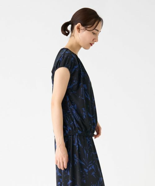 LANVIN COLLECTION / ランバン コレクション カットソー | リーフプリントカットソー | 詳細4